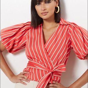 Erynn Wrap Blouse - Eva Mendes Collection